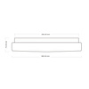 Plafon LED 38cm 4000K Arni Italux PLF-83947-S-CL