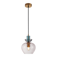 Lampa wisząca Fanda 1xE27 Italux PND-31882-1-GD-PK
