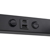 Podwójny kinkiet w kolorze czarnym z gniazdem USB NEX BLACK 2XGU10 Tk Lighting 11356