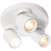 Plafon Pointa biały 3xGU10 Light Prestige LP-6398/3C Round WH