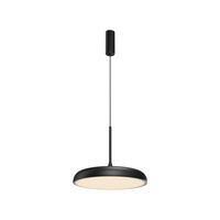 Lampa wisząca czarna LED 3000K z długim przewodem Gerhard MOD189PL-L18B3K1 Maytoni