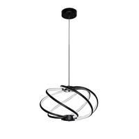 Lampa wisząca Kandor czarna LED CCT Light Prestige LP-1425/1P BK