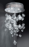 Żyrandol, lampa Alano firmy Paul Neuhaus 3415-17