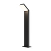 Nowoczesny czarny słupek do ogrodu 80cm LED 3000K Paso O595FL-L12B3K Maytoni
