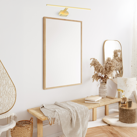 Kinkiet Prado Satin Gold 11W LED 3000K Milagro ML1005