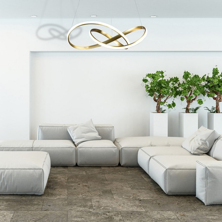 Lampa wisząca CAPPIO GOLD 36W LED Milagro ML6772