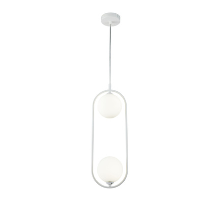 Lampa wisząca RING Maytoni biała MOD013PL-02W