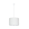 SUSAN LAMPA WISZĄCA 31 1X60W E27 BIAŁY Candellux 31-29843
