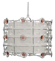 SENECA LAMPA WISZĄCA 30 1X40W E27 AMBER + LINKA 85-10523 Candellux 31-02983