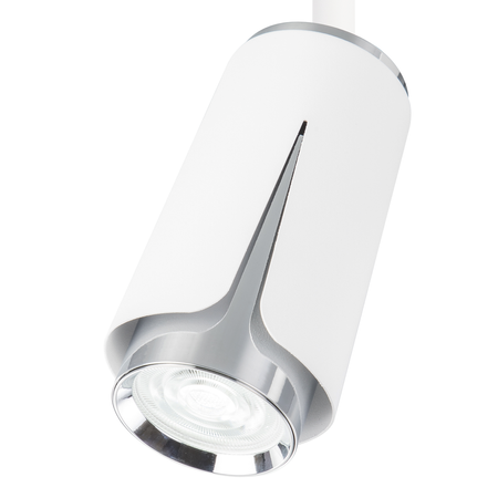Oprawa FLOWER WHITE CHROME 1xGU10 do systemu TRACK Milagro ML0271