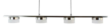 Lampa wisząca czwórka CASSIS nikiel-mat Aviano Lighting 7066-503