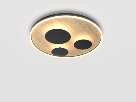 Lampa sufitowa, plafon REIMS 60cm LED Wofi Premium 9013-306L ze ściemniaczem