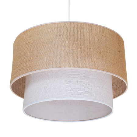 Lampa wisząca BUENO natura + jasny 1xE27 Milagro MLP1827