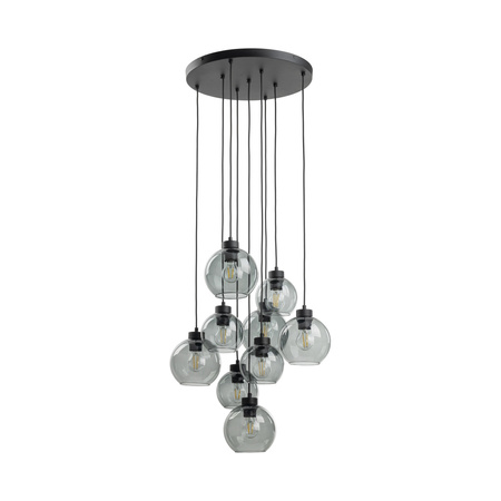 CUBUS GRAPHITE LAMPA WISZĄCA 9 KOŁO TK Lighting 10208