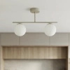 Minimalistyczna, kaszmirowa lampa sufitowa kule RAYA Kaja Lighting K-6041