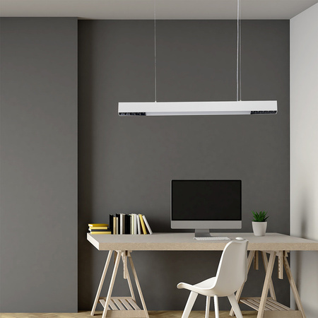 Lampa wisząca Cali M biała Tuya LED CCT Light Prestige LP-1301/1P M WH Smart