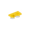 Dwupunktowa żółta lampa sufitowa BRIX YELLOW 2xGX53 Tk Lighting 11289