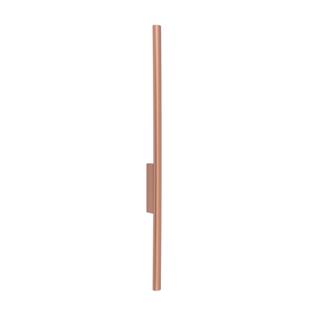 Kinkiet tuba góra dół 78cm satynowa miedź 2xG9 LASER WALL L Nowodvorski 11815