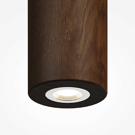 Lampa wisząca drewniana tuba MOD461PL-L5BR3K Basic Texture Maytoni