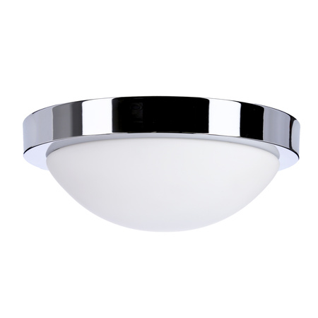 RODA LAMPA SUFITOWA PLAFON 265 1X60W E27 CHROM IP44 Candellux 11-96916
