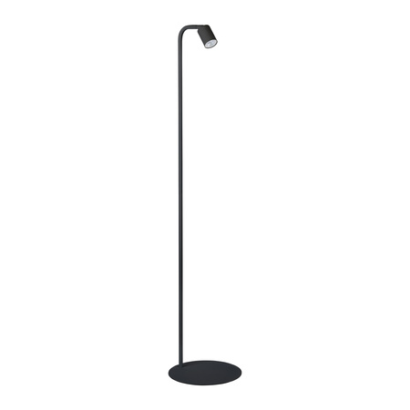 Prosta czarna lampa podłogowa punktowa 1xGU10 NEX BLACK Tk Lighting 16192