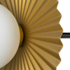 Lampa wisząca Bloom 2xG9 Czarno-złoty Milagro MLP0295