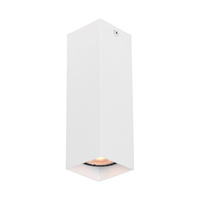 Biała oprawa natynkowa 17cm 1xGU10 Ander Italux CLN-28394-M-WH