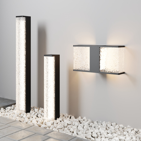 Słupek ogrodowy 80cm lampa krajobrazowa Floeva LED 3000K Maytoni O142FL-L18BK