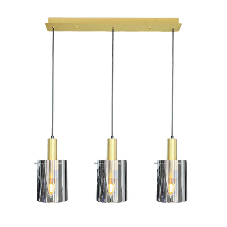 Lampa wisząca Arcadia Gold 3xE27 Milagro ML1817