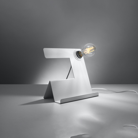 Lampa biurkowa INCLINE biała Sollux SL.0668