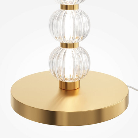 Designerska lampa stojąca, kolumna z kul szklanych LED Amulet MOD555FL-L23G3K Maytoni