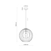 Lampa wisząca UNIVERSO TK Lighting 2552