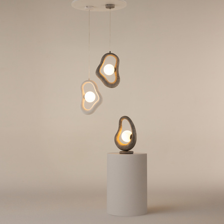 Lampa wisząca o nietypowym kształcie 1xG9 Opus MOD380PL-01GR Maytoni