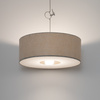 Lampa wisząca z jedwabistej szarej tkaniny 50cm 1xE27 CEDRO M Nowodvorski 11665