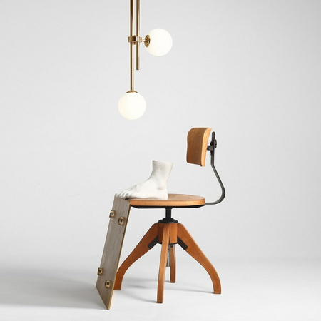Lampa wisząca złota HARMONY Aldex 1073PL_E30