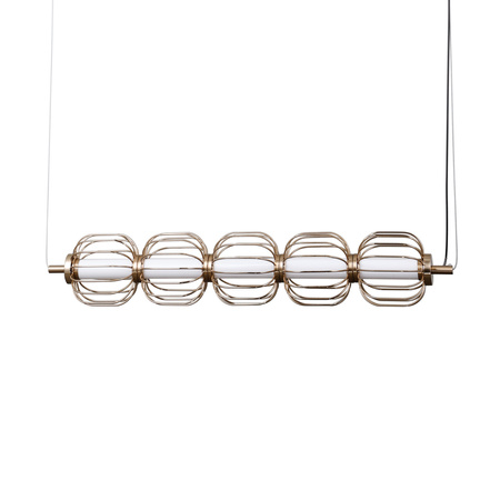 Lampa wisząca Pedro złota LED 3000K Italux PND-34405-5-HBR