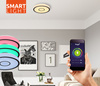Lampa sufitowa GEORGIA LED RGB 50cm IP44 Globo 48027-40SH sterowana pilotem funkcja smart