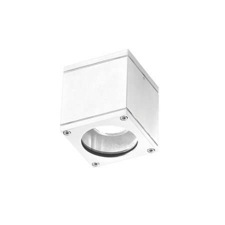 Oprawa sufitowa zewnętrzna JOE SQUARE WH biała IP54 AZZARDO AZ3324