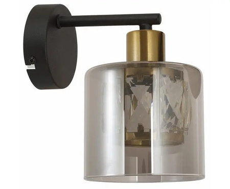 Kinkiet czarno złoty ELMO Reality 238801-34