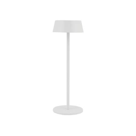 Biała przenośna lampka stołowa na stolik do ogrodu USB 3000K AMY LED Nowodvorski 11531