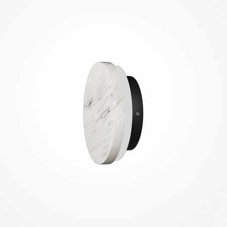 Okrągła lampa ścienna (kinkiet) z kamienia Basic Texture Maytoni MOD461WL-L5W3K