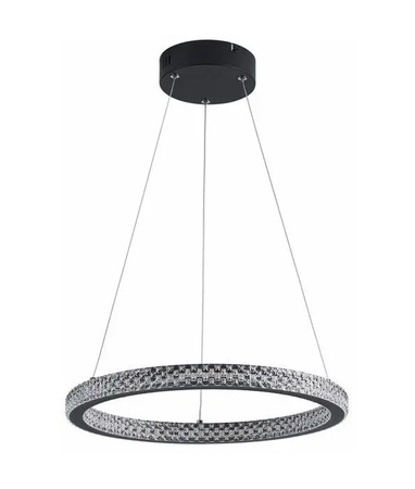 Lampa wisząca czarna MITCHELL LED Reality 339401-30 sterowana pilotem funkcja ściemniania