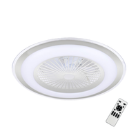 Lampowentylator ZEPHYR SILVER 48W LED+ PILOT Milagro ML1515