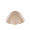 Metalowa lampa wisząca w kolorze beżowym o średnicy 34cm FARO SABIA 1xE27 Tk Lighting 10657