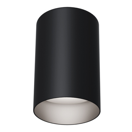Czarna tuba natynkowa wysokość 11,5cm Slim C014CL-01B Maytoni