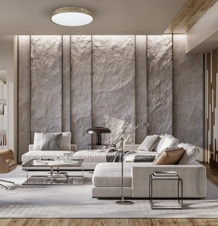 Lampa sufitowa plafon SHINY AMBER 34W LED Milagro ML7448