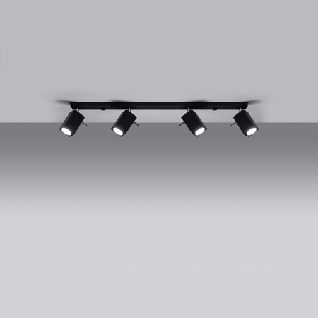 Lampa sufitowa, oprawa poczwórna MERIDA 4L Sollux Lighting SL.0459 SL.0461 SL.0463 - kolor do wyboru