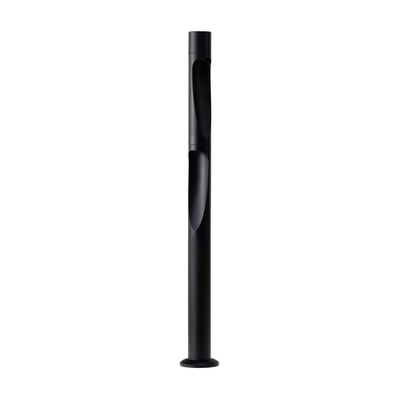 Lampa ogrodowa czarny słupek 80cm dwa punkty świetlne LED 3000K FUEGO 80 IP65 BK AZZARDO AZ7133