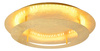 MERLE LAMPA SUFITOWA PLAFON 40 18W LED 3000K ZŁOTY Candellux 98-66213
