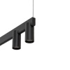 Lampa wisząca czarna podłużna 200cm FOURTY LINE LED Nowodvorski 12292